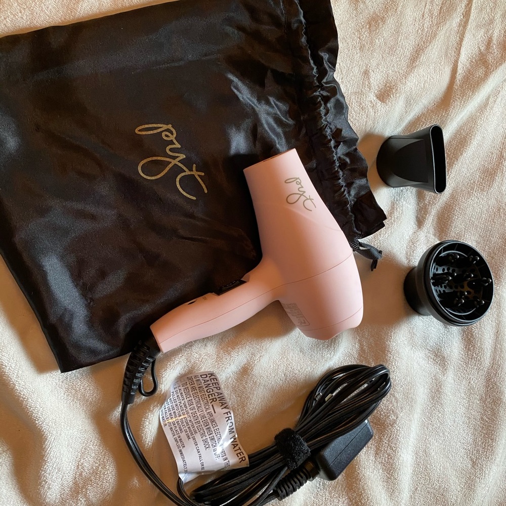 Pink blow dryer